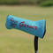 Peacock Putter Cover - On Putter