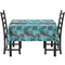 Peacock Rectangular Tablecloths - Side View