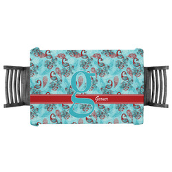 Peacock Tablecloth - 58"x58" (Personalized)