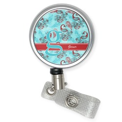 Peacock Retractable Badge Reel (Personalized)