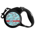 Peacock Retractable Dog Leash - Medium (Personalized)