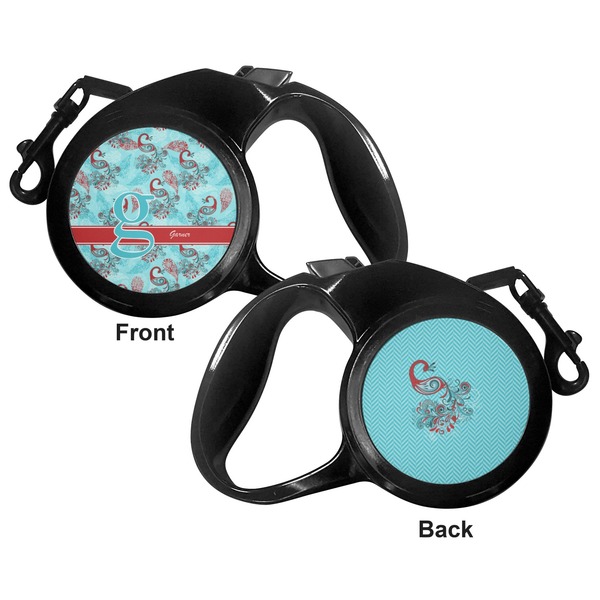 Peacock Retractable Dog Leash - Small - Apvl