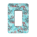 Peacock Rocker Style Light Switch Cover - Single Switch