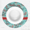 Peacock Round Linen Placemats - LIFESTYLE (single)