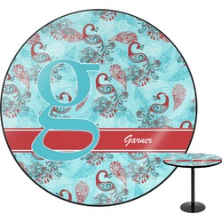 Peacock Round Table (Personalized)