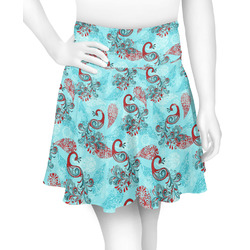 Peacock Skater Skirt - X Small (Personalized)