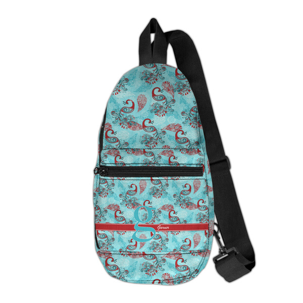 Custom Peacock Sling Bag (Personalized)