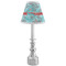 Peacock Small Chandelier Lamp - LIFESTYLE (on candle stick)