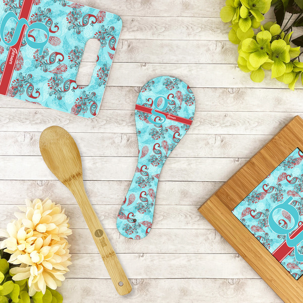 Peacock Spoon Rest Trivet - LIFESTYLE