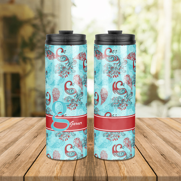 Peacock Stainless Steel Tumbler - Lifestyle