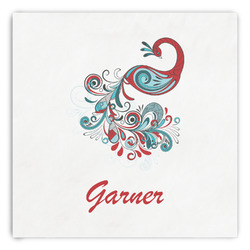 Peacock Paper Dinner Napkins (Personalized)