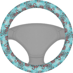 Peacock Steering Wheel Cover (Personalized)