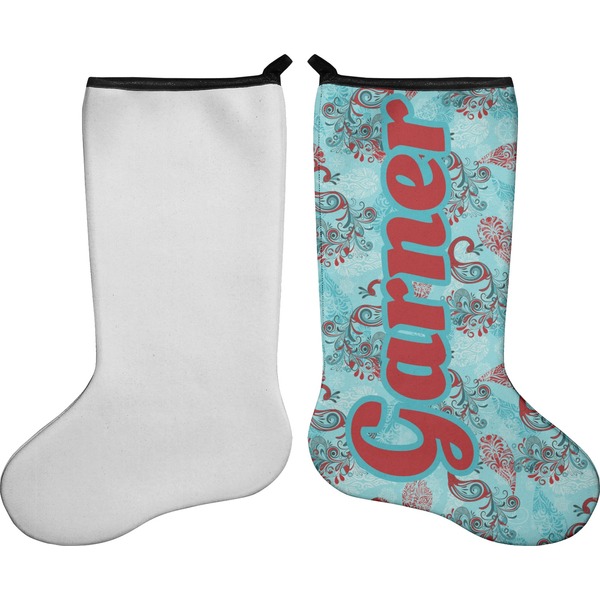 Peacock Stocking - Single-Sided - Approval