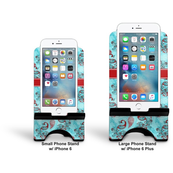 Peacock Stylized Phone Stand - Comparison