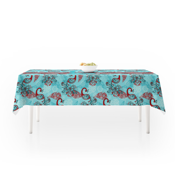 Peacock Tablecloths (58"x102") - MAIN