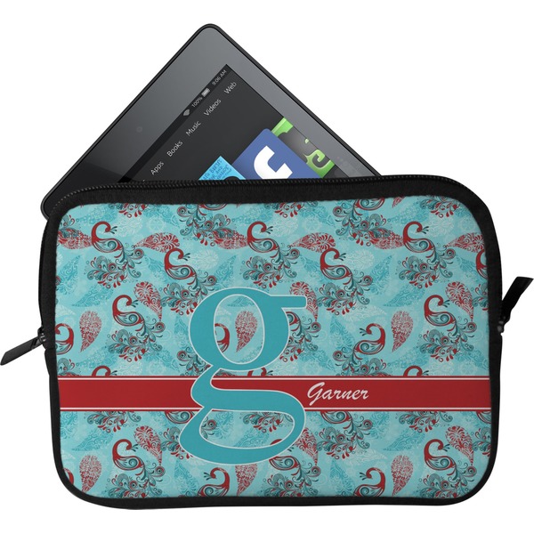 Custom Peacock Tablet Case / Sleeve - Small (Personalized)