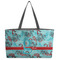 Peacock Beach Totes Bag - w/ Black Handles (Personalized)