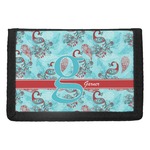 Peacock Trifold Wallet (Personalized)