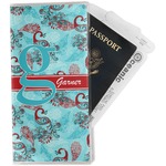 Peacock Travel Document Holder