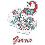 Peacock Graphic Decal - Custom Sizes (Personalized)