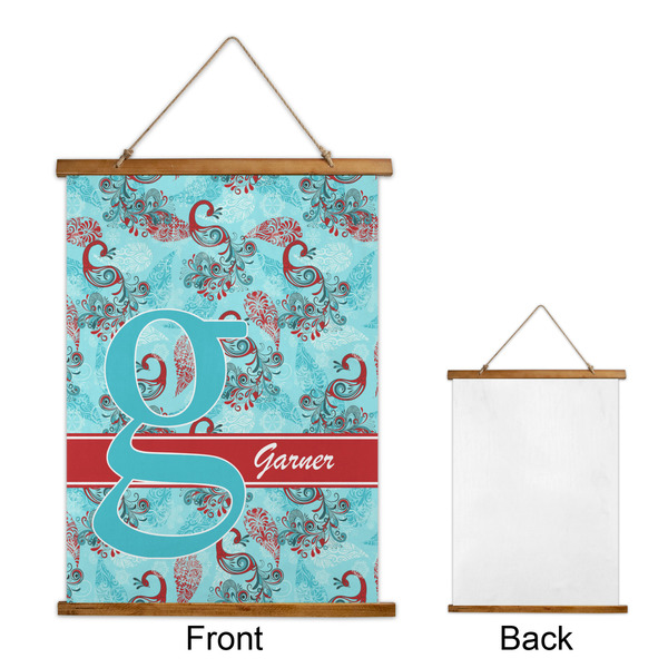 Peacock Wall Hanging Tapestry - Portrait - APPROVAL