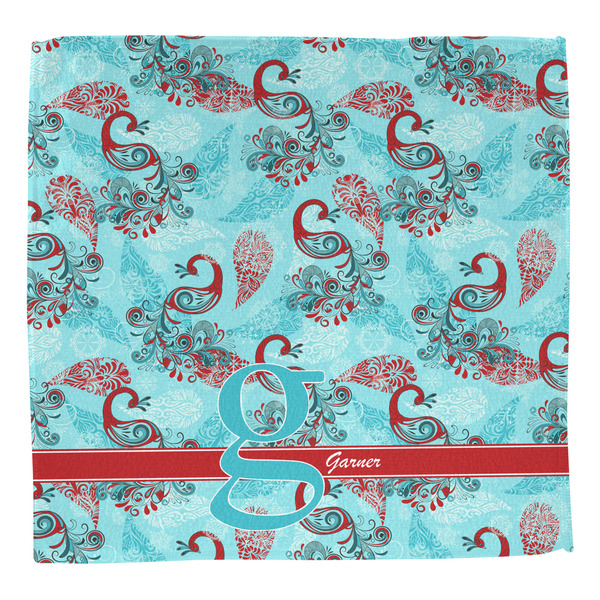 Peacock Washcloth - Front - No Soap
