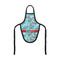 Peacock Wine Bottle Apron - FRONT/APPROVAL