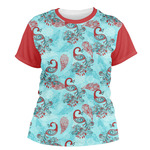 Peacock Women's Crew T-Shirt - 2X Large
