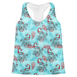 Peacock Womens Racerback Tank Top (Personalized)