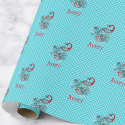 Peacock Wrapping Paper Roll - Large (Personalized)