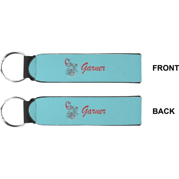 Peacock Wristlet (Front + Back)