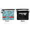 Peacock Wristlet ID Cases - Front & Back