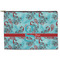 Peacock Zipper Pouch Large (Front)