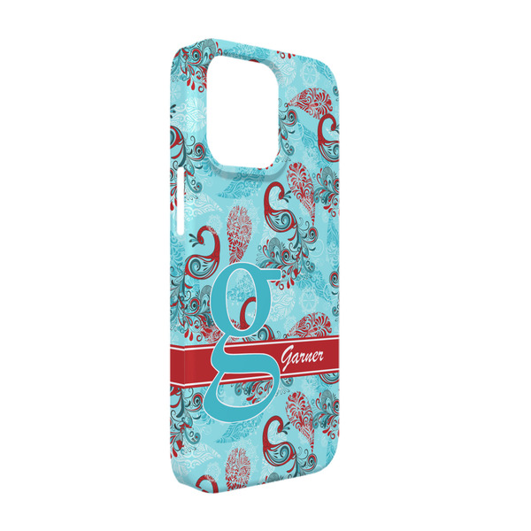 Custom Peacock iPhone Case - Plastic - iPhone 13 (Personalized)