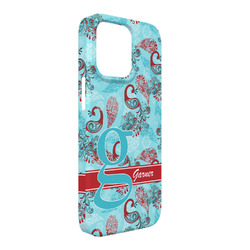 Peacock iPhone Case - Plastic - iPhone 13 Pro Max (Personalized)