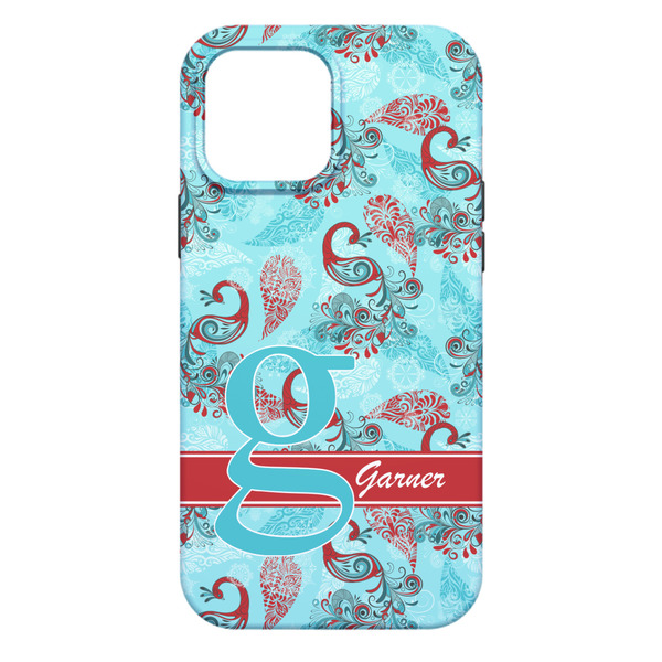 Peacock iPhone 13 Pro Max Tough Case - Back