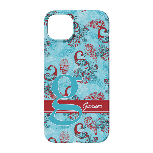 Peacock iPhone 14 Case - Back