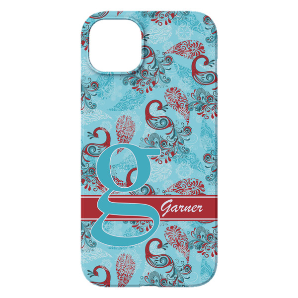 Peacock iPhone 14 Plus Case - Back