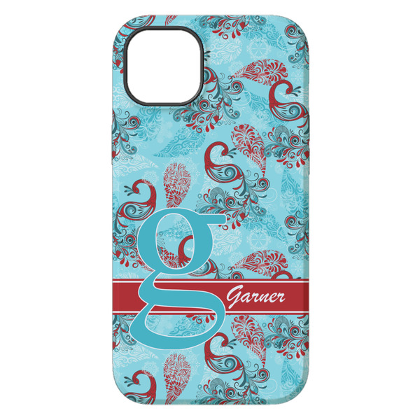 Peacock iPhone 14 Plus Tough Case - Back