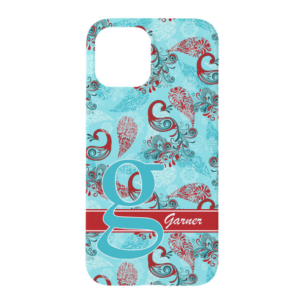 Peacock iPhone 15 Pro Case - Back