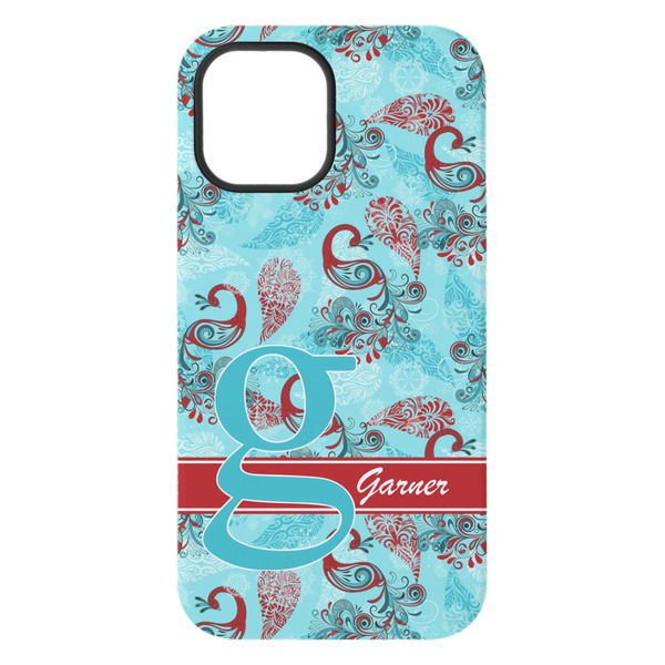 Peacock iPhone 15 Pro Max Tough Case - Back