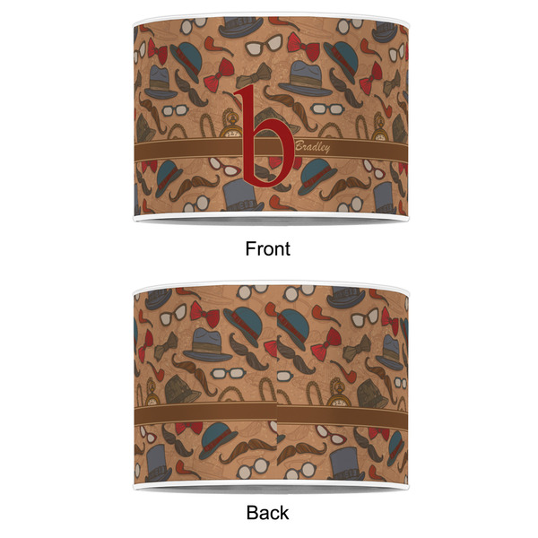 Vintage Hipster 12" Drum Lampshade - APPROVAL (Poly Film)