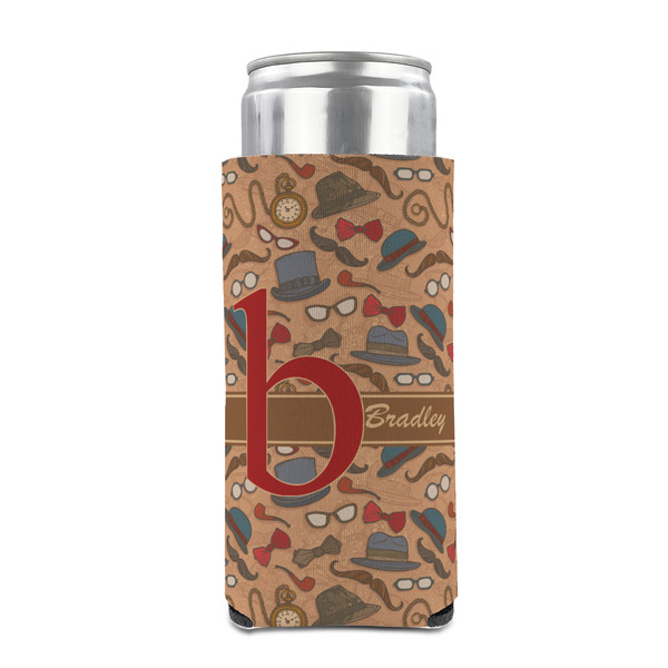 Vintage Hipster 12oz Tall Can Sleeve - FRONT (on can)