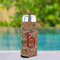 Vintage Hipster Can Cooler - Tall 12oz - In Context