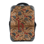 Vintage Hipster 15" Hard Shell Backpack (Personalized)