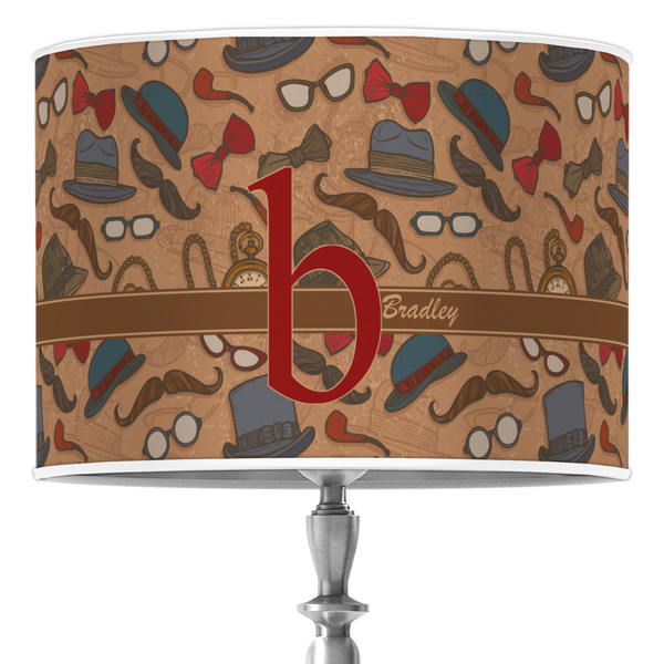 Custom Vintage Hipster Drum Lamp Shade (Personalized)
