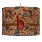 Vintage Hipster Drum Pendant Lamp (Personalized)