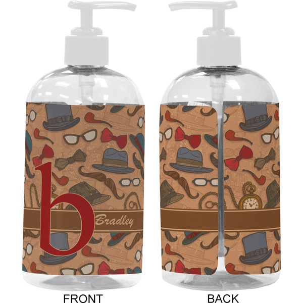 Vintage Hipster 16 oz Plastic Liquid Dispenser- Approval- White