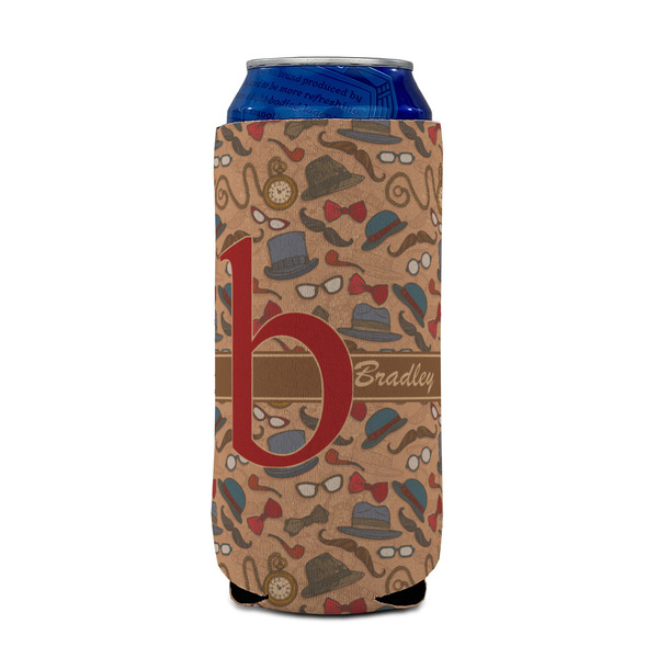 Vintage Hipster 16oz Can Sleeve - FRONT (on can)