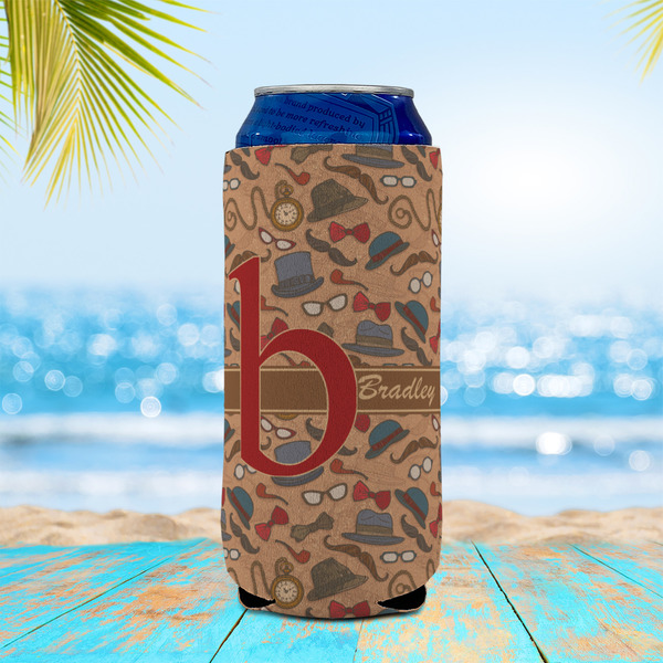 Vintage Hipster 16oz Can Sleeve - LIFESTYLE